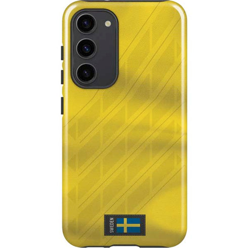 Sweden Soccer Flag Galaxy S23 Plus Pro Case